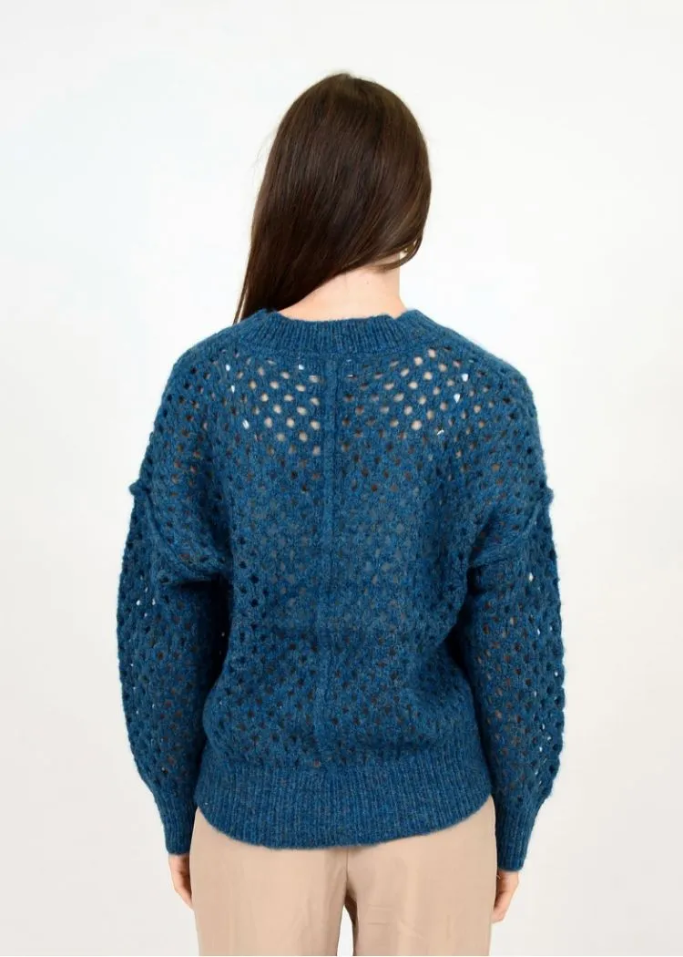 RD Style Nanumea Pull Over- Blue Thistle