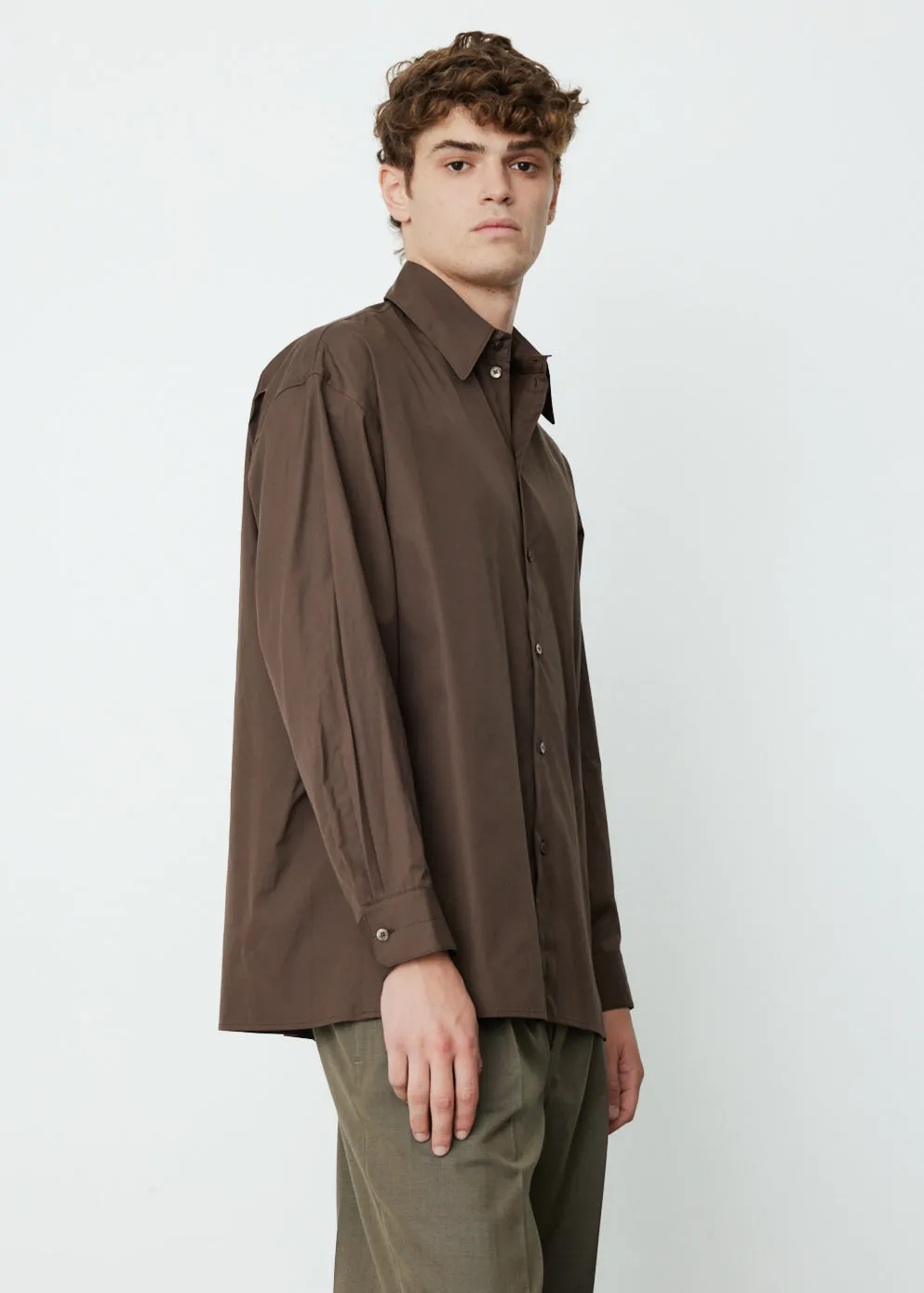 Regular Collar Twisted Shirt