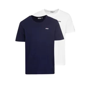T-Shirt Set Brod Tee - White/Blue