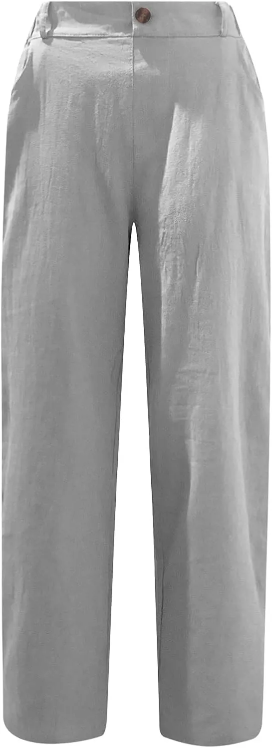TARIENDY Trouser Yoga Pants for Women Loose Fitting Lounge Trousers High Waisted Athletic Pants Summer Stretch Sweatpants