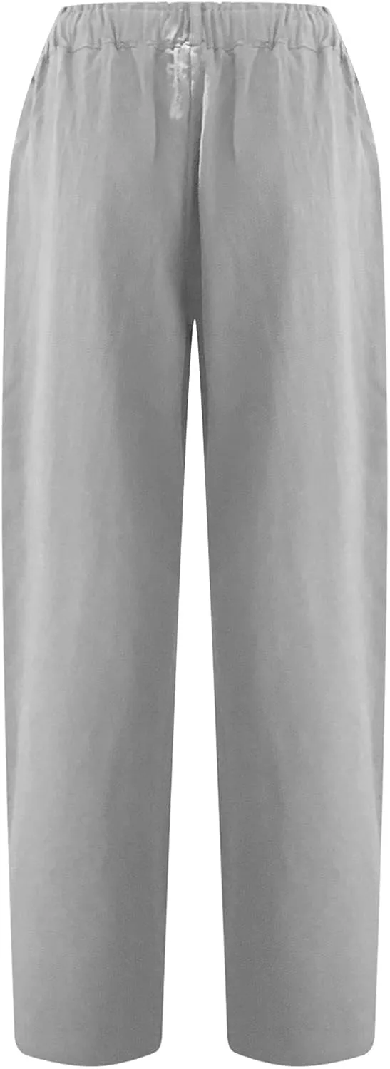 TARIENDY Trouser Yoga Pants for Women Loose Fitting Lounge Trousers High Waisted Athletic Pants Summer Stretch Sweatpants