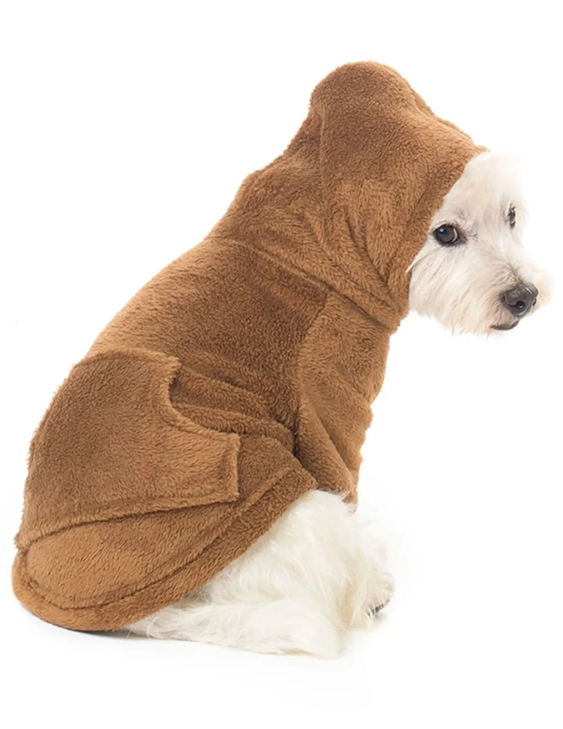 Teddy Bear Pet Pjs Chenille Hoodie