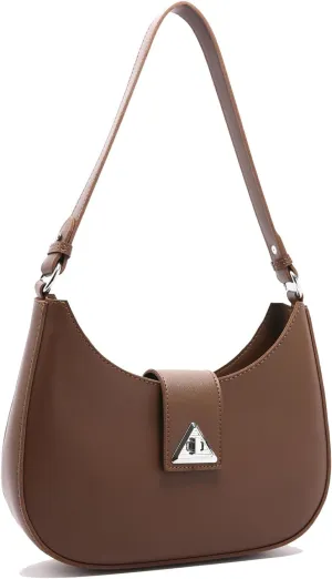 Travistar Shoulder Bag for Women - Small Crescent Shoulder Purse Leather Hobo Tote Handbags Trendy 90s Y2k Bags Clutch Purses