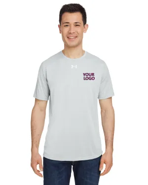 Under Armour Men's Tech Customized T-Shirts, Medium Grey