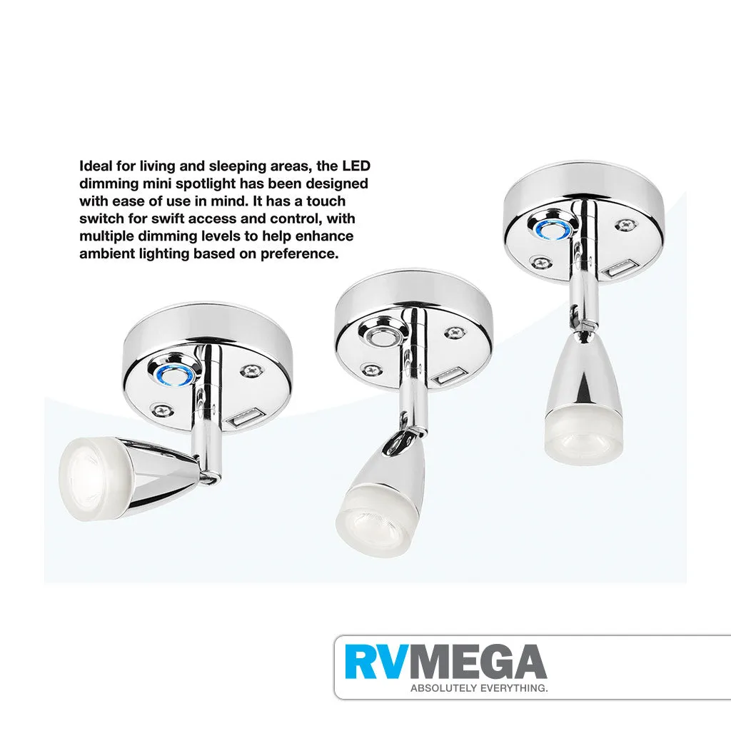 USB Spotlight - Brushed Nickel