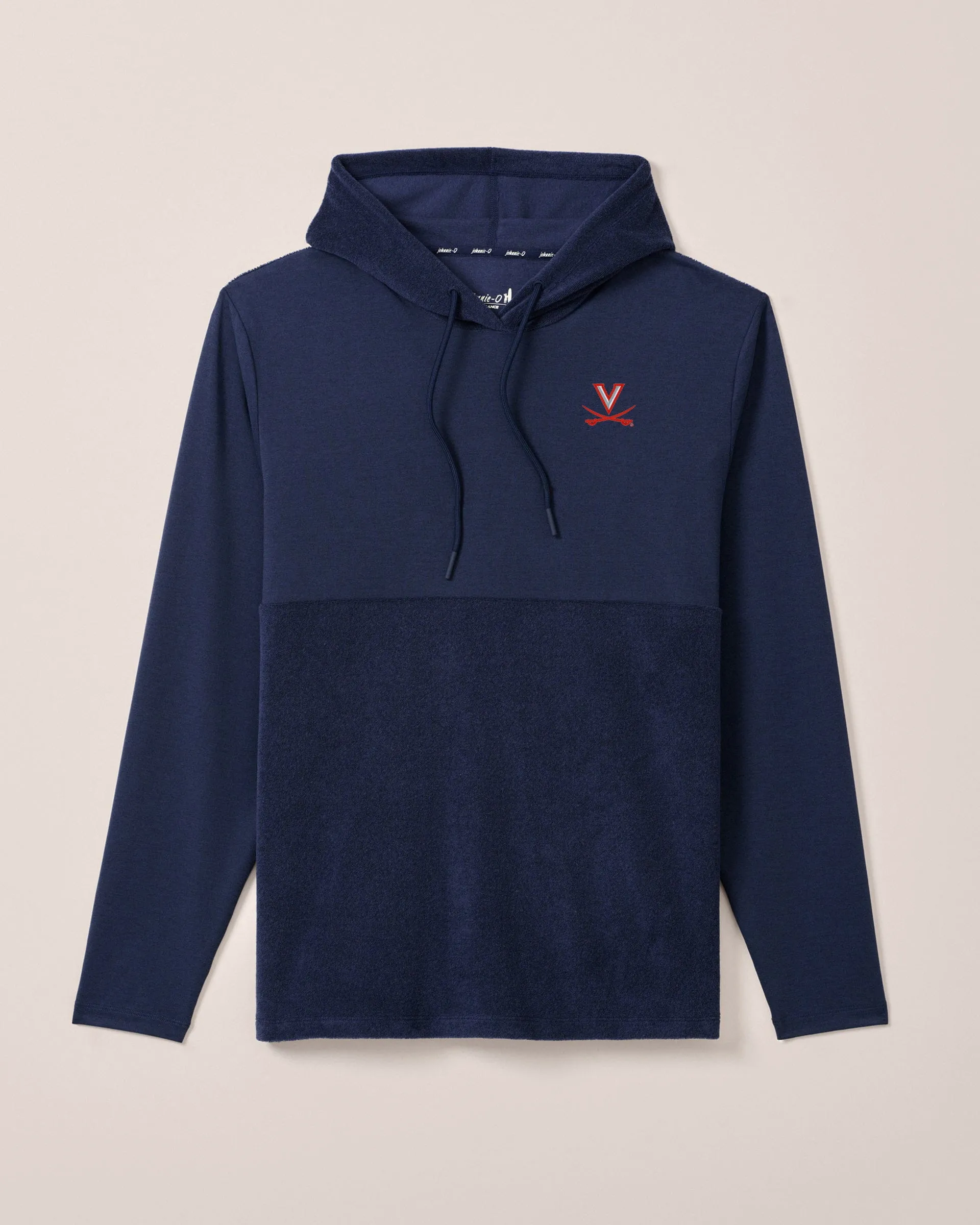 Virginia Haggard Mixed Media Hoodie