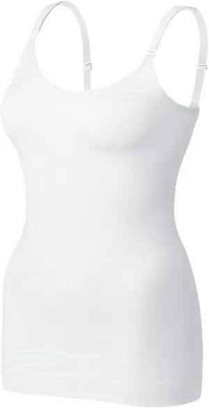 VVX Womens Shapewear for Women Tummy Control Tank Top Body Shaper Seamless Compression Camisole Tops