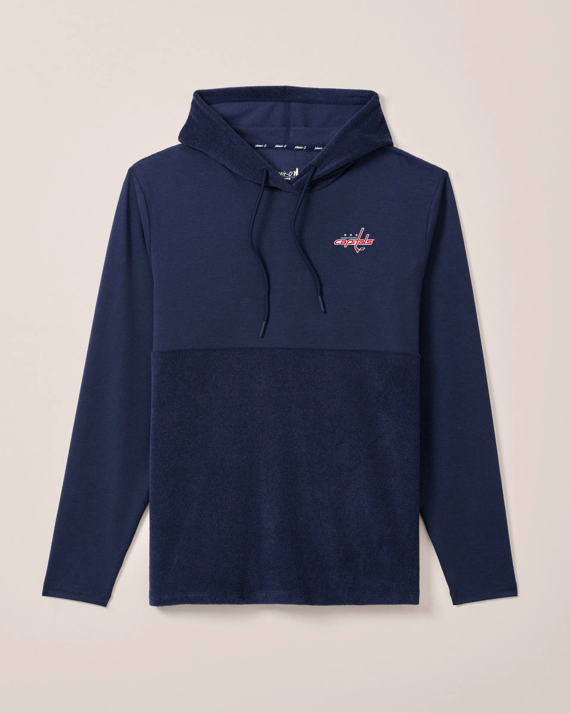 Washington Capitals Haggard Mixed Media Hoodie