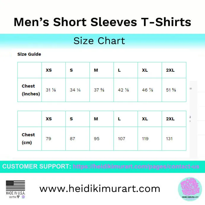 White Whales Print Men's T-shirt, Fish Artistic Marine Shirts For Men-Made in USA/EU/MX