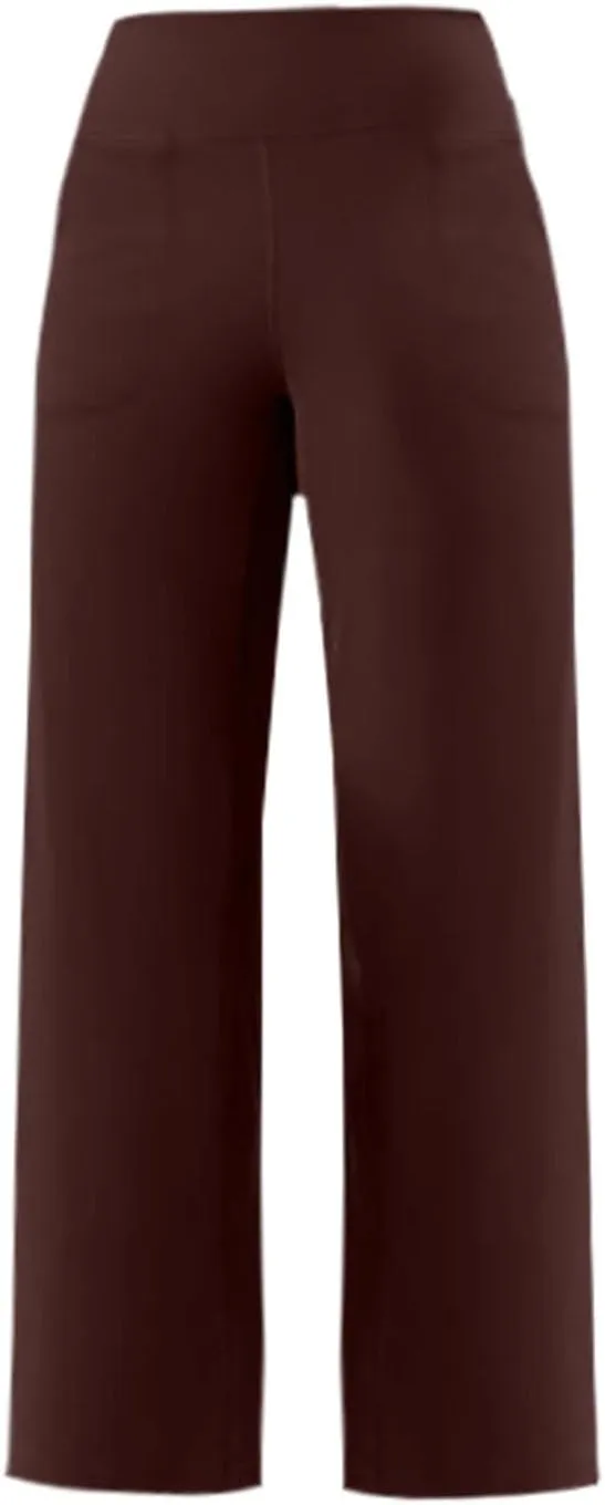 Wide Leg Yoga Pants for Women High Waist Straight Leg Trouser Stretch Lounge Pants Baggy Sweatpants with Pockets