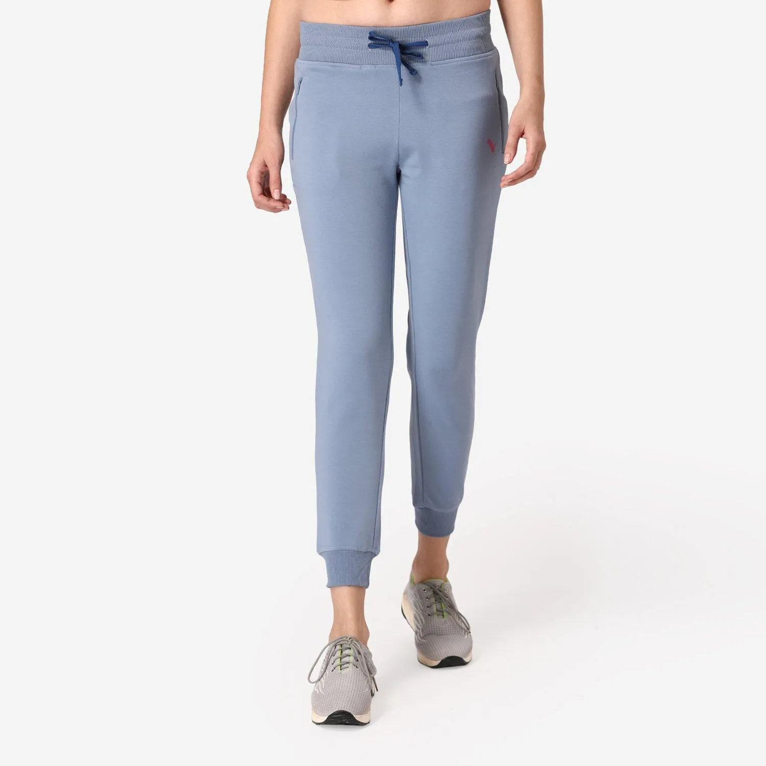 Women's Jogger/Track Pants with Drawstring- Blue