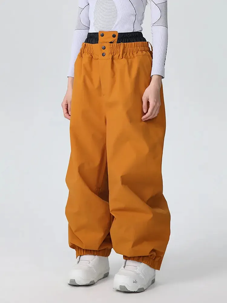 Women's Trendy Baggy Snowboarding Pants