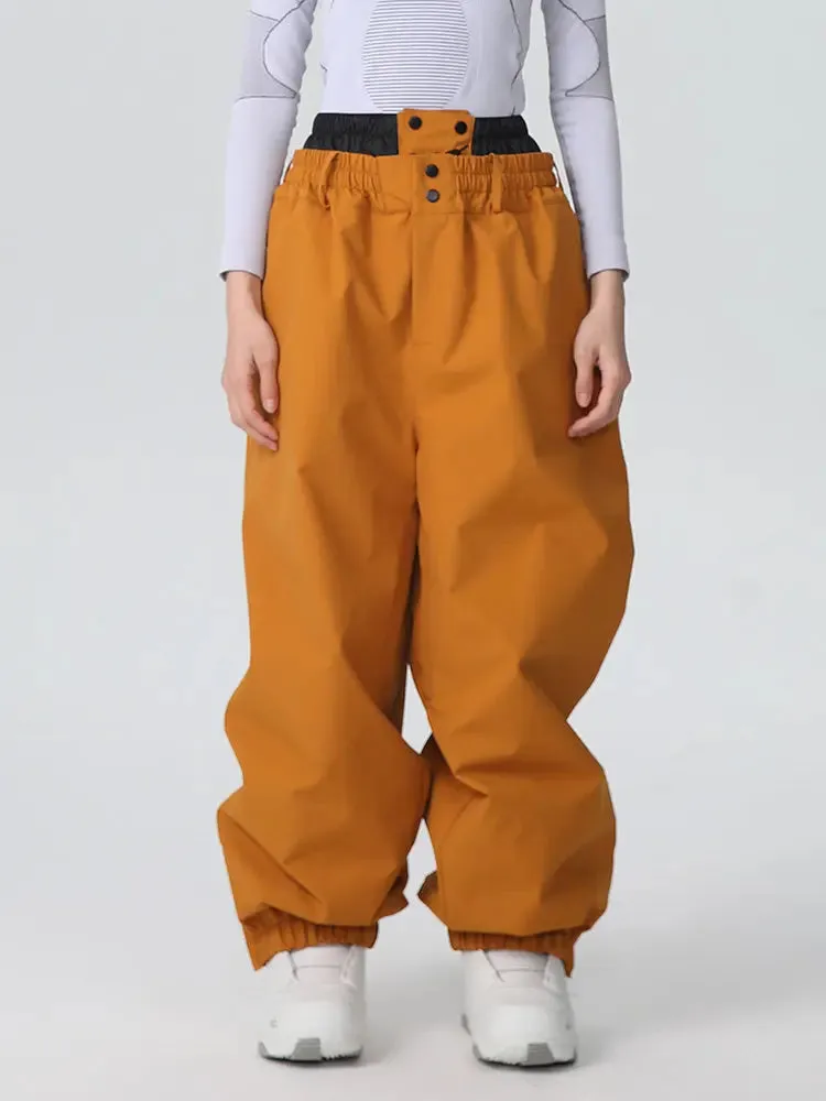 Women's Trendy Baggy Snowboarding Pants