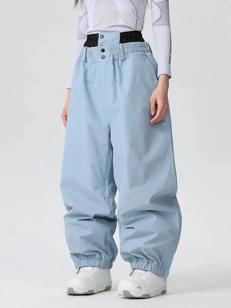 Women's Trendy Baggy Snowboarding Pants