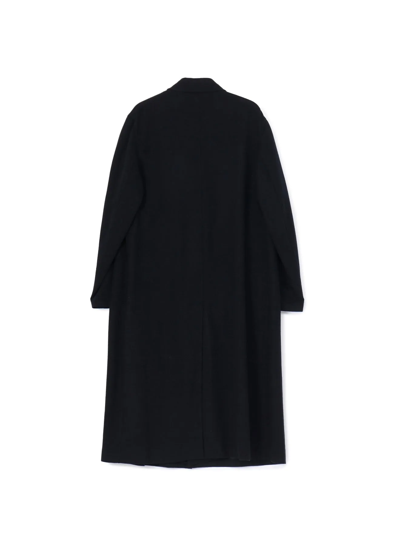 WOOL NYLON FLANNEL SOUTIEN COLLAR COAT