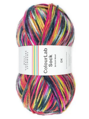 Yarn Wool Mix Sock Colourlab DK