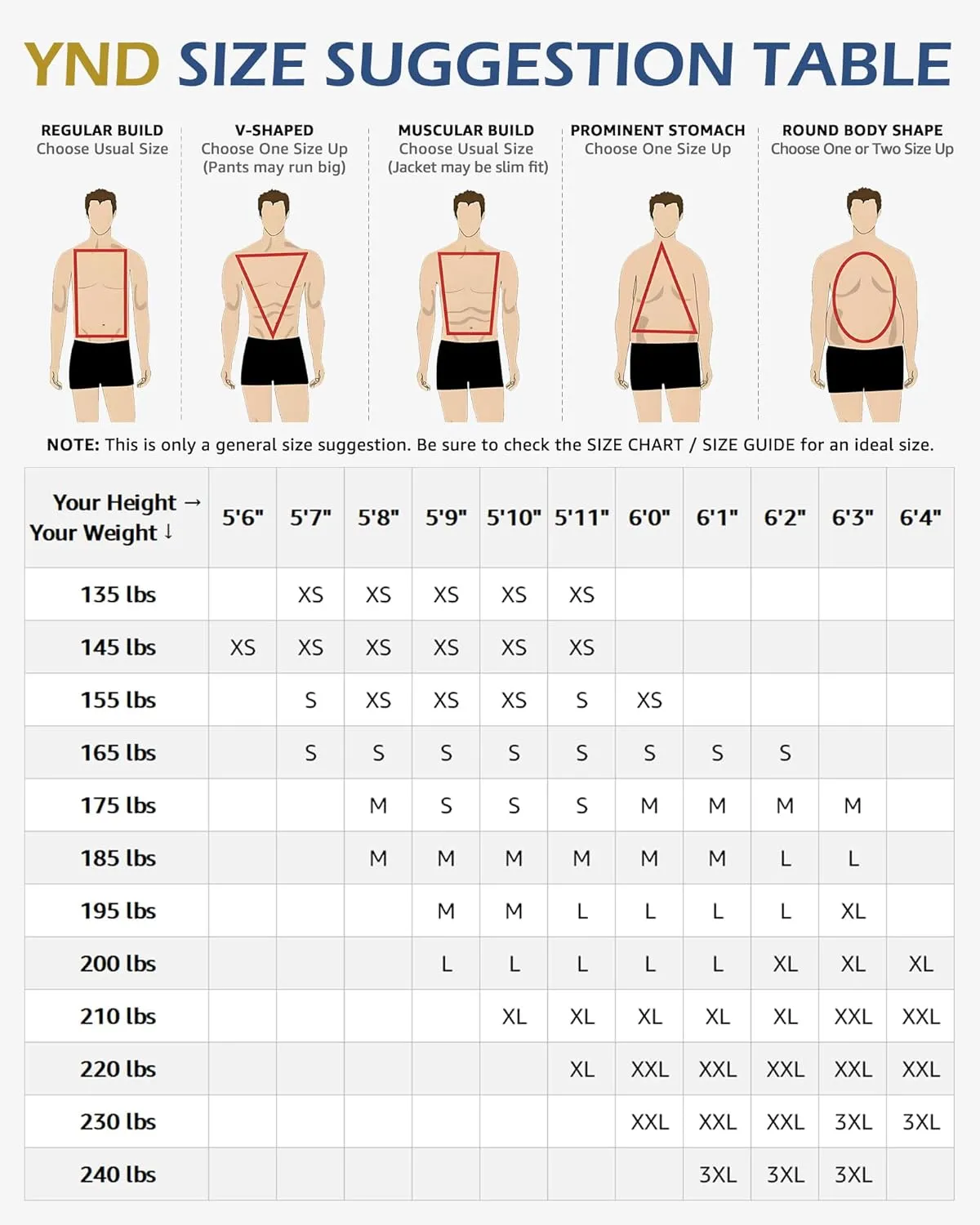 YND Men's 2 Piece Slim Fit Suit, Double-Breasted Stripe Tuxedo Set with Tie, Party Wedding Dress Blazer, Tux and Trousers